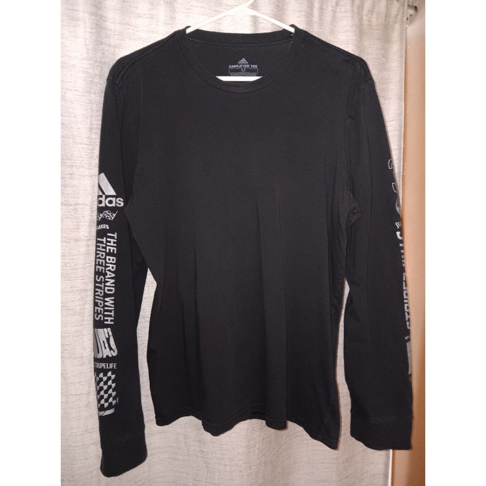 Adidas Long Sleeve Amplifier Tee Men's Medium NWOT